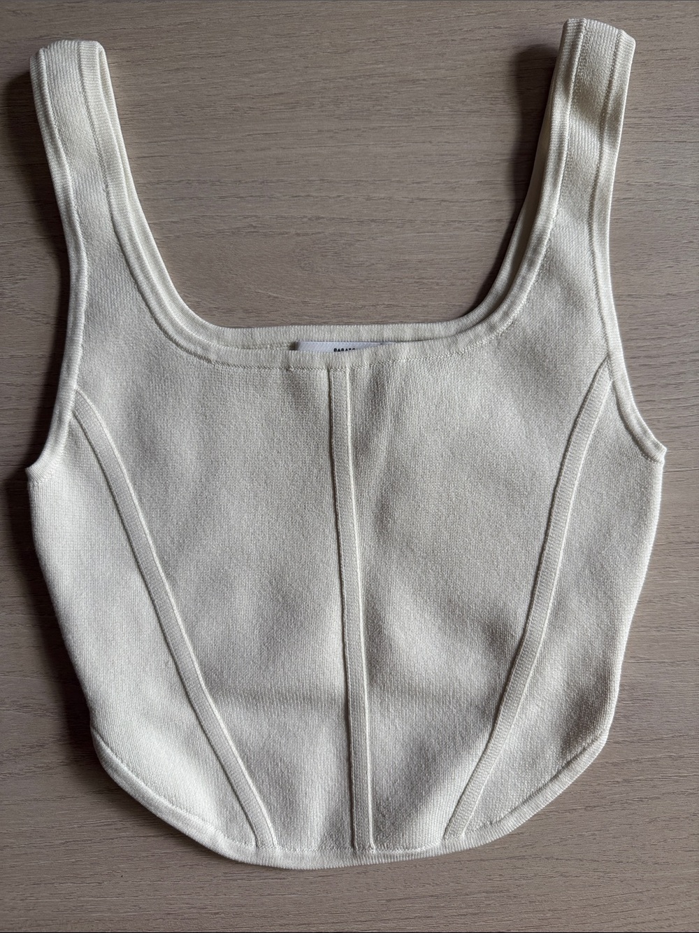 Aritzia Babaton sculpt knit bustier tank top